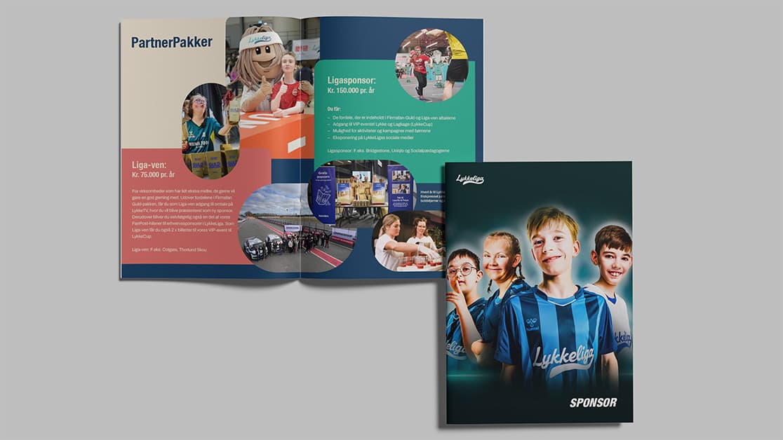 LykkeLiga partner materiale
